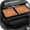 Placa para waffles Tefal XA7248 alumínio para OptiGrill Elite GC7508 acessório compatível