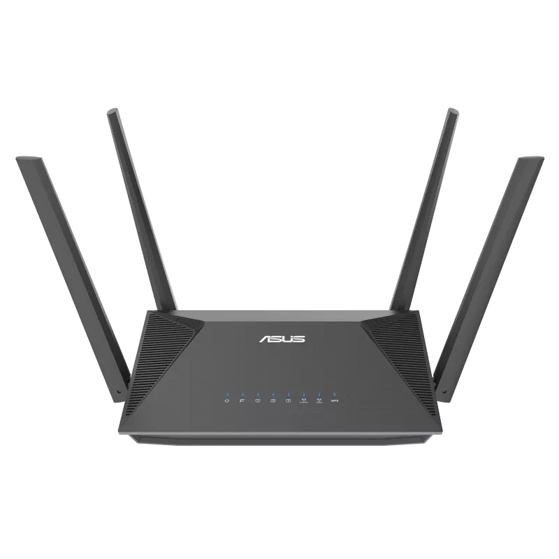 Router Wi-Fi ASUS RT-AX52 AX1800 AiMesh Gigabit Ethernet dual-band (2,4 GHz / 5 GHz) preto