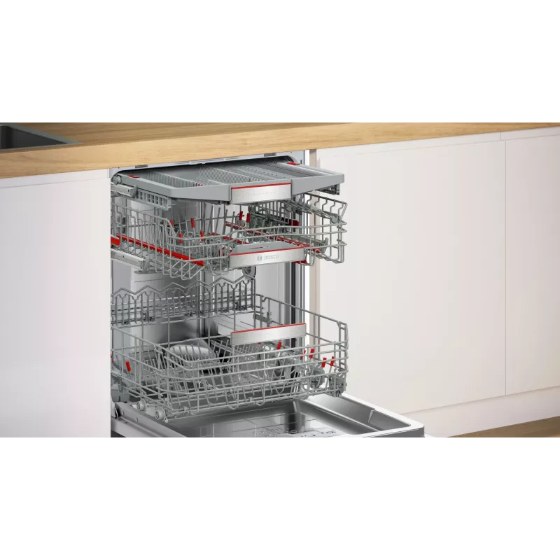 Máquina de lavar loiça Bosch Serie 8 SMV8YCX02E totalmente encastrável 14 conjuntos de louça