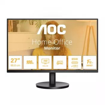 Monitor de computador AOC 27B3CA2 68,6 cm (27 polegadas) 1920 x 1080 píxeis Full HD LED preto