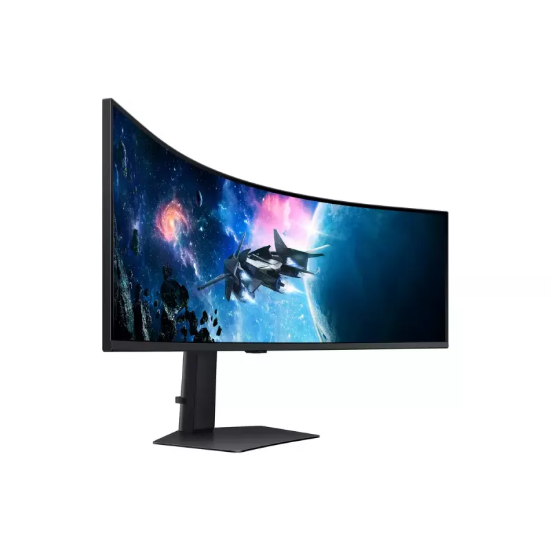 Monitor de computador Samsung G95C 124,5 cm (49 polegadas) 5120 x 1440 píxeis Dual QHD LED preto