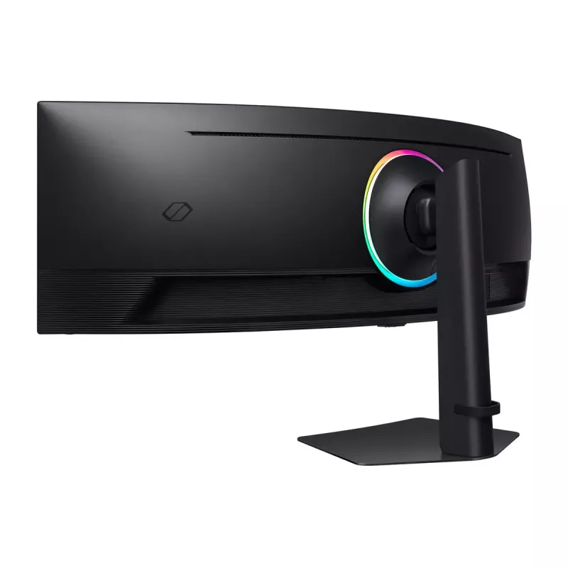 Monitor de computador Samsung G95C 124,5 cm (49 polegadas) 5120 x 1440 píxeis Dual QHD LED preto