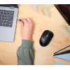 Rato Trust Ozaa escritório destro RF sem fios + Bluetooth ótico 3200 DPI