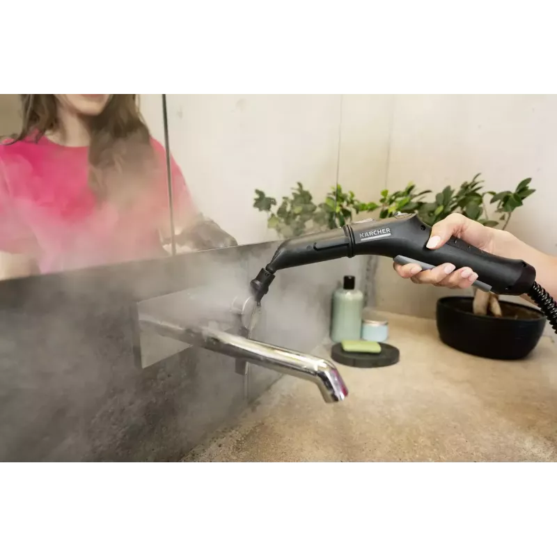 Limpa-vapor Kärcher SC 4 Deluxe — capacidade do depósito de 1,3 L, 2200 W, pressão de vapor de 4 bar