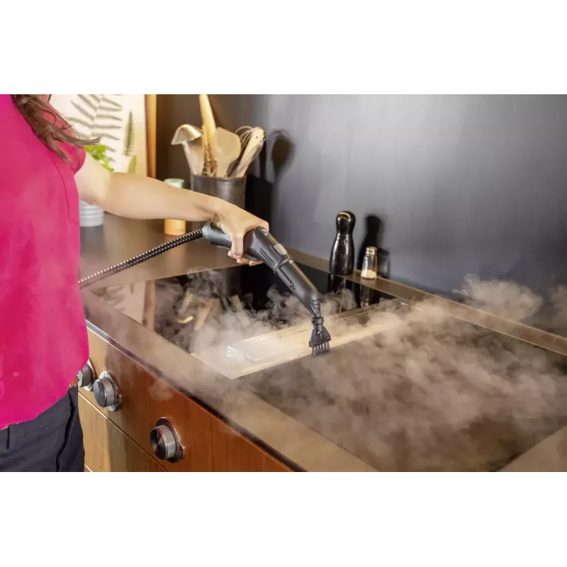 Limpa-vapor Kärcher SC 4 Deluxe — capacidade do depósito de 1,3 L, 2200 W, pressão de vapor de 4 bar