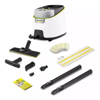 Limpa-vapor Kärcher SC 4 Deluxe — capacidade do depósito de 1,3 L, 2200 W, pressão de vapor de 4 bar