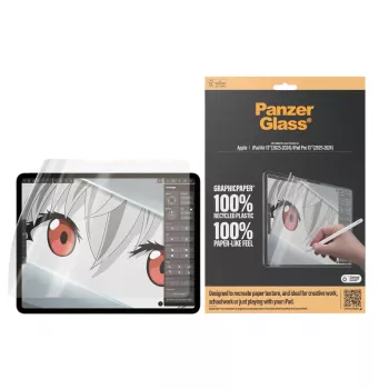 PanzerGlass ® película de proteção GraphicPaper® iPad Air 13'' (2024-2026) | iPad Pro 13'' (2024-2025) | Ultra-Wide Fit