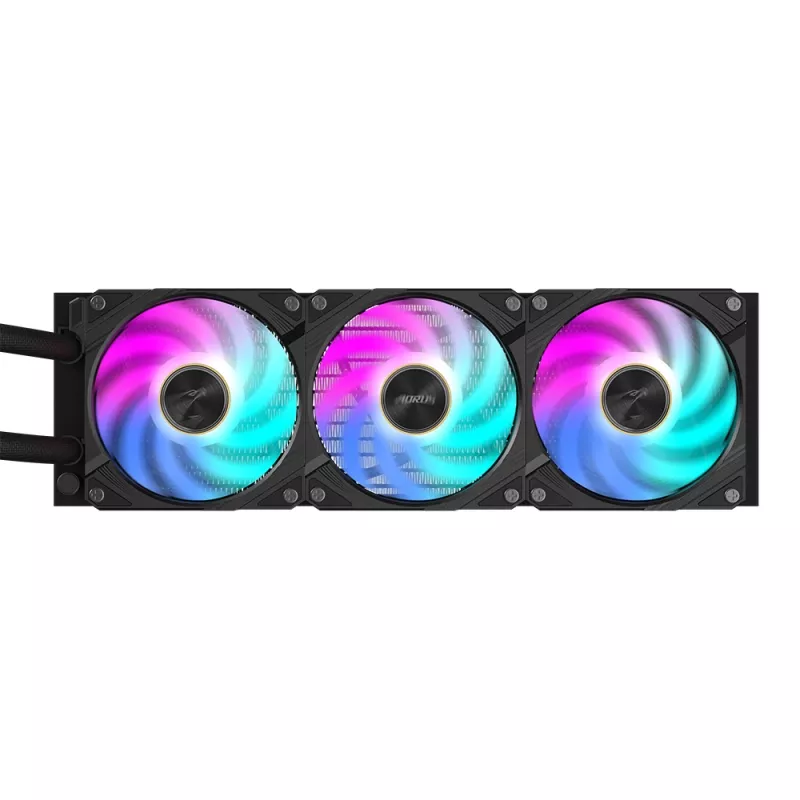 Refrigeração líquida All-in-One GIGABYTE AORUS WATERFORCE X II 360 3x ventoinhas ARGB de 120mm