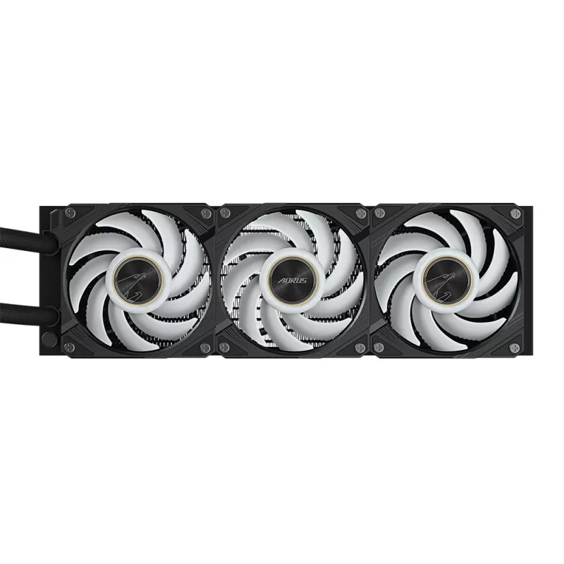 Refrigeração líquida All-in-One GIGABYTE AORUS WATERFORCE X II 360 3x ventoinhas ARGB de 120mm