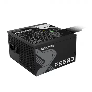 Fonte de alimentação GIGABYTE GP-P650G 650 W 20+4 pin ATX ATX preto
