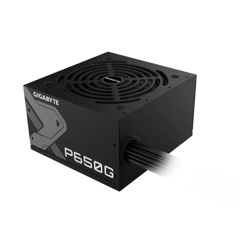 Fonte de alimentação GIGABYTE GP-P650G 650 W 20+4 pin ATX ATX preto
