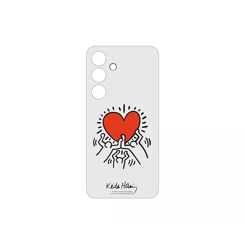Samsung Flipsuit Case EF-MS921CWEGWW capa com tampa para Galaxy S24, branca