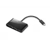 Lenovo Select GX91L84354 hub USB-C de 4 portas, USB 3.0, preto