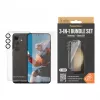Pacote de proteção 3-em-1 PanzerGlass Samsung Galaxy S24 Ultra Wide Fit resistente a riscos e choques