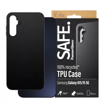 Capa TPU PanzerGlass SAFE. by ® Samsung Galaxy A15 | A15 5G | preto