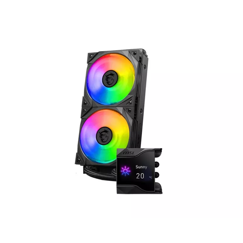MSI MPG Coreliquid D240 kit de refrigeração líquida para processador 12 cm preto 1 unid.