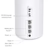 TP-Link 4G+ AX1500 Whole Home Mesh WiFi 6 Gateway, branco, interno, router mesh, 190 m², dual-band (2,4 GHz / 5 GHz), Wi-Fi 6 (802.11ax)