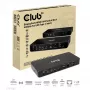 CLUB3D DisplayPort/HDMI KVM switch/dock 4K60Hz para entradas USB Type-C