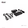 CLUB3D DisplayPort/HDMI KVM switch/dock 4K60Hz para entradas USB Type-C
