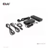 CLUB3D DisplayPort/HDMI KVM switch/dock 4K60Hz para entradas USB Type-C