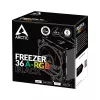 ARCTIC Freezer 36 A-RGB (preto) dissipador de CPU torre multikompatível com A-RGB