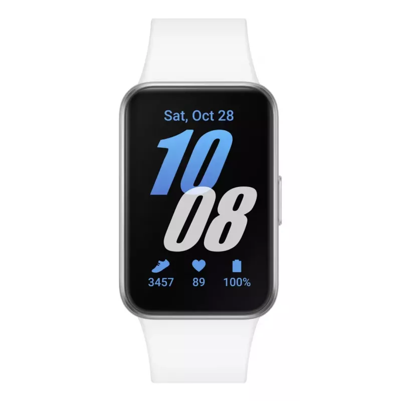 Samsung Galaxy Fit3 4,06 cm (1,6 polegadas) AMOLED 40 mm digital 256 x 402 píxeis ecrã tátil prata