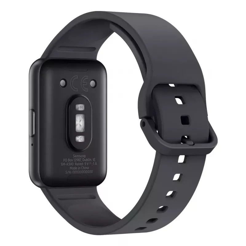 Smartwatch Samsung Galaxy Fit3 – caixa retangular em alumínio 40 mm, 1,6 polegadas AMOLED, frequência cardíaca, barómetro, 5 ATM, Bluetooth 5.3, 208 mAh