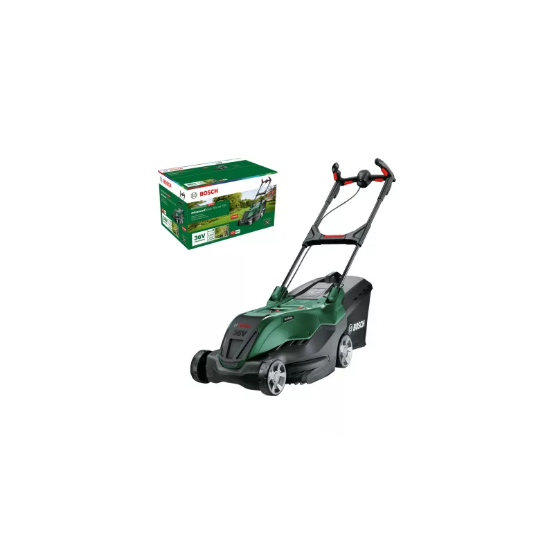 Corta-relvas Bosch AdvancedRotak para empurrar com bateria, verde