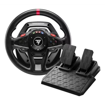 Thrustmaster T128 Shifter Pack preto USB volante + pedais analógico PC, Xbox