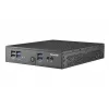 Shuttle XPC slim Barebone DS50U7, i7-1355U, 2x LAN (1x 2,5 Gbit, 1x 1 Gbit), 1x COM, 1x HDMI, 1x DP, 1x VGA, sem ventoinha, funcionamento contínuo 24/7