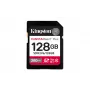 Kingston Technology 128 GB Canvas React Plus SDXC UHS-II 280R/100W U3 V60 para Full HD/4K