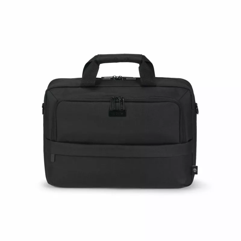 DICOTA Eco Top Traveller Core - mala para portátil 15-17.3in - preto / 300d 100% poliéster PET reciclado