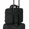 DICOTA Eco Top Traveller Core - mala para portátil 15-17.3in - preto / 300d 100% poliéster PET reciclado