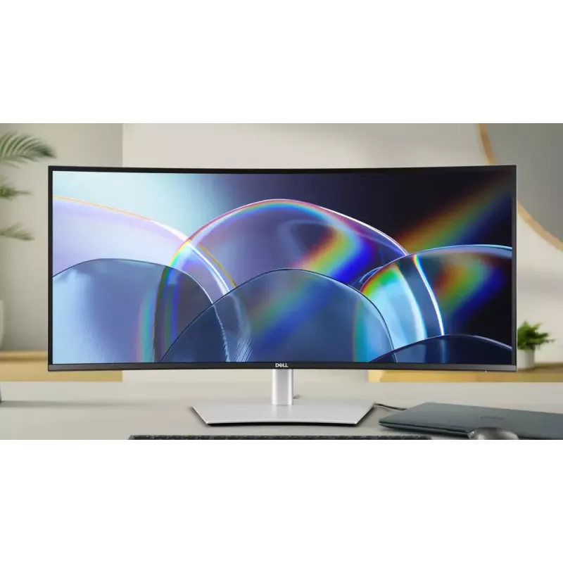 Monitor de computador DELL UltraSharp U3425WE 86,7 cm (34,1 polegadas) 3440 x 1440 píxeis Wide Quad HD LCD preto, prateado