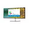 Monitor de computador DELL UltraSharp U3425WE 86,7 cm (34,1 polegadas) 3440 x 1440 píxeis Wide Quad HD LCD preto, prateado