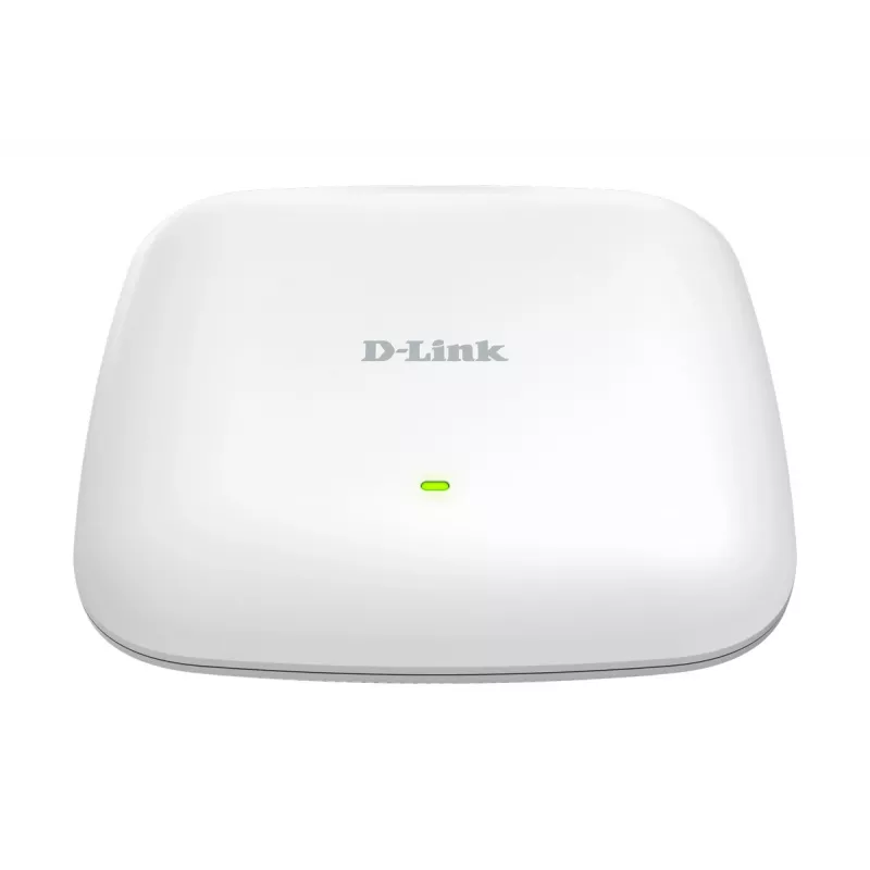 D-Link AX3000 ponto de acesso Wi-Fi 6 dual-band PoE, 2.4 GHz, 5 GHz, 3000 Mbit/s, SNMP, SNMPv2, SNMPv3, WEP, WPA, WPA2, WPA3, 10,100,1000,2500 Mbit/s