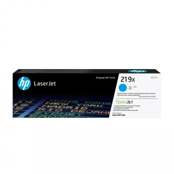 Toner original HP 219X alto rendimento ciano LaserJet