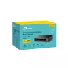 Switch de secretária TP-LINK LiteWave 5 portas Gigabit com 4 portas PoE+ (5x Gigabit, 4 PoE+, 65 W orçamento PoE)