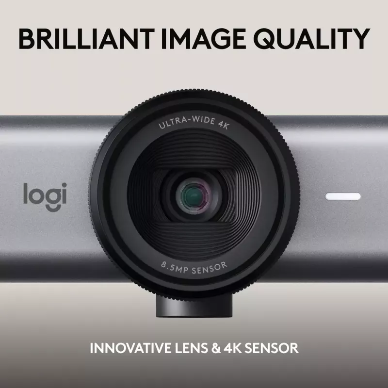 Webcam Logitech MX Brio 705 8,5 MP 4K Ultra HD USB 3.2