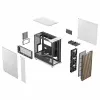 Caixa de PC Fractal Design FD-C-NOR1X-03 Midi Tower branca