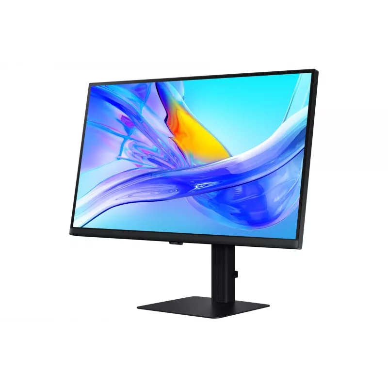 Samsung ViewFinity S8 S27D800UAU (LS27D800UAUXEN) monitor 68,6 cm (27 polegadas) 4K UHD IPS, 3840 x 2160, 60 Hz, HDR10, USB-C 90W, altura ajustável, preto