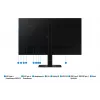 Samsung ViewFinity S8 S27D800UAU (LS27D800UAUXEN) monitor 68,6 cm (27 polegadas) 4K UHD IPS, 3840 x 2160, 60 Hz, HDR10, USB-C 90W, altura ajustável, preto