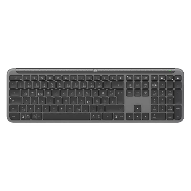 Teclado e rato Logitech MK950 Signature for Business sem fios Bluetooth QWERTZ alemão grafite