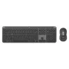 Teclado e rato Logitech MK950 Signature for Business sem fios Bluetooth QWERTZ alemão grafite