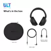 Headset Sony ULT WEAR monaural USB/Bluetooth 5.2, ANC, bateria 30–50 h, 3,5 mm, carregamento USB‑C, 255 g