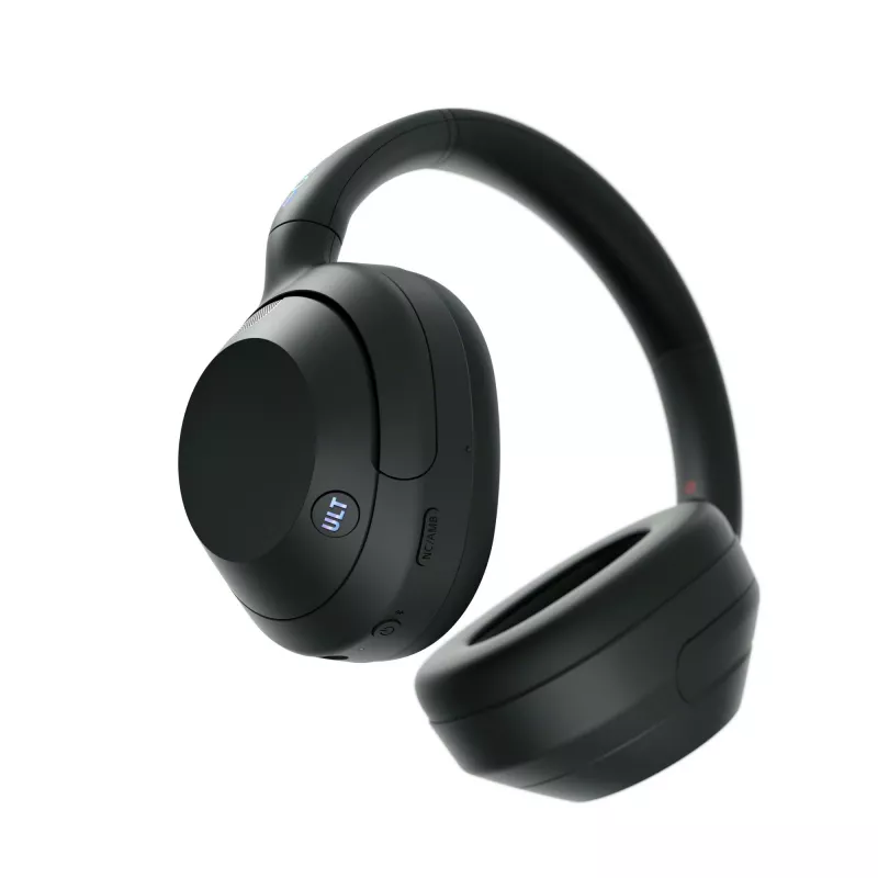 Headset Sony ULT WEAR monaural USB/Bluetooth 5.2, ANC, bateria 30–50 h, 3,5 mm, carregamento USB‑C, 255 g