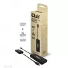 Club3D CSV-1548 hub USB-C, 4x USB-C 10 Gbps, 100W PD, preto
