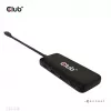Club3D CSV-1548 hub USB-C, 4x USB-C 10 Gbps, 100W PD, preto
