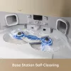 Dreame X40 Ultra Complete, sem saco, branco, redondo, saco de pó, 2 rodas, 0,3 l