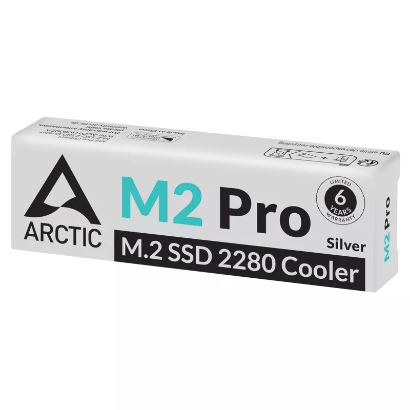 ARCTIC M2 Pro (prateado) - dissipador SSD para unidades M.2, dissipador, prateado